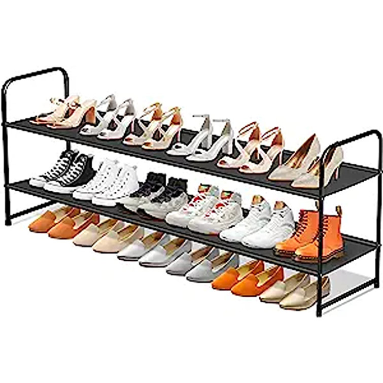 Rebrilliant 2 Pair Shoe Rack Wayfair